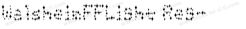 WalsheimFFLight Reg字体转换